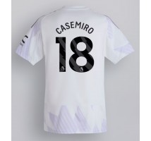 Manchester United Casemiro #18 Koszulka Wyjazdowa 2025-26 Krótki Rękaw